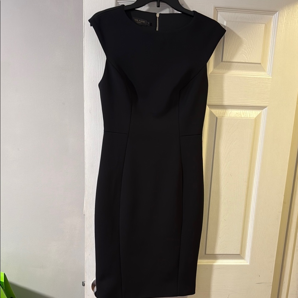 Ted Baker Black Midi Dress